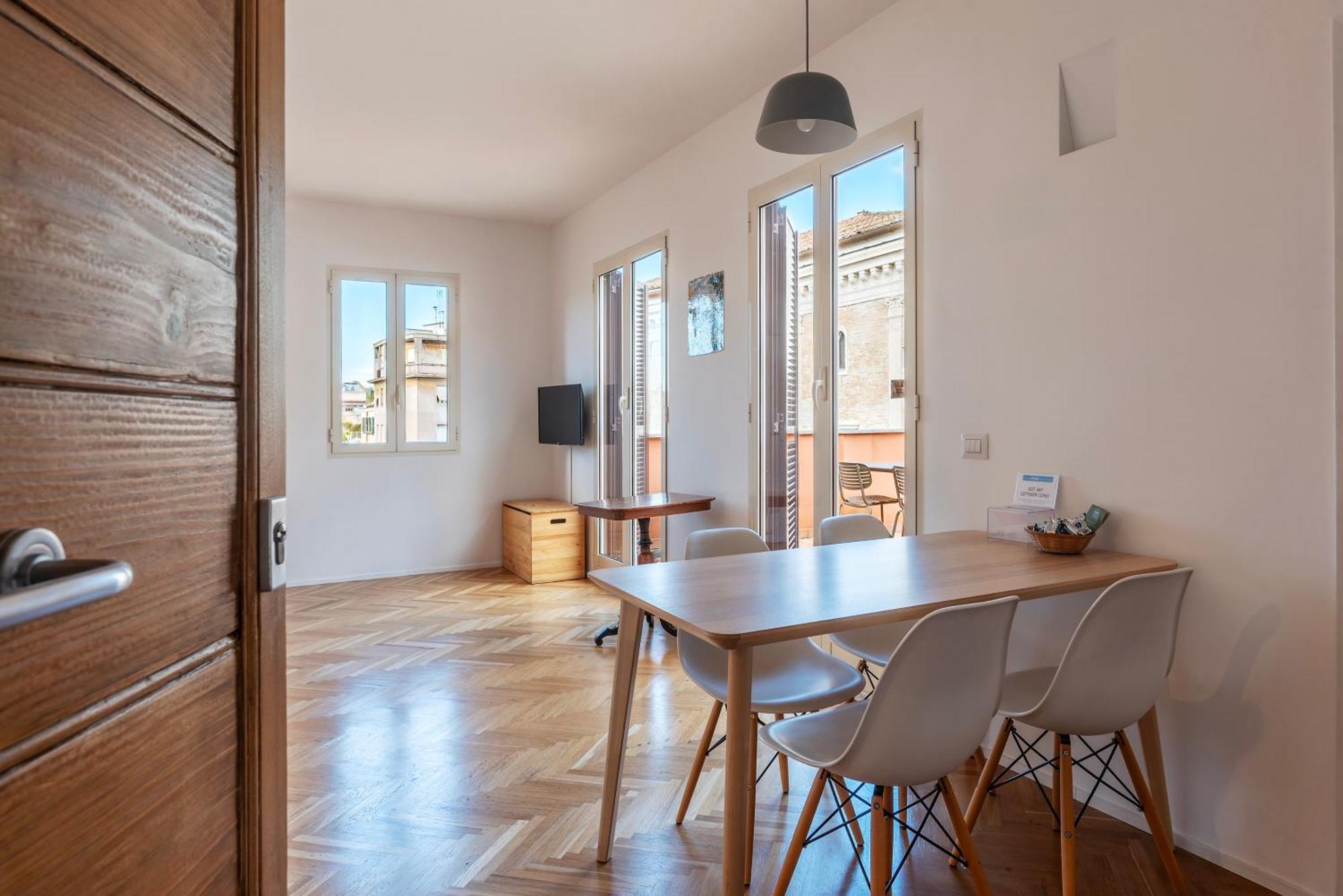 Apartment With Terrace In Via Del Pellegrino - FromhometoRom Exterior foto